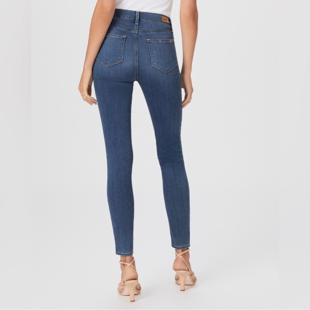 PAIGE Womens DENIM Hoxton High-Rise Ankle Skinny Stretch Jeans 30